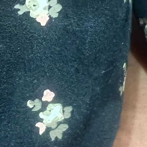 COACH suede floral Mary Jane shoes - Picture 7 of 15